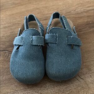 H&M Denim Blue Clogs Shoes